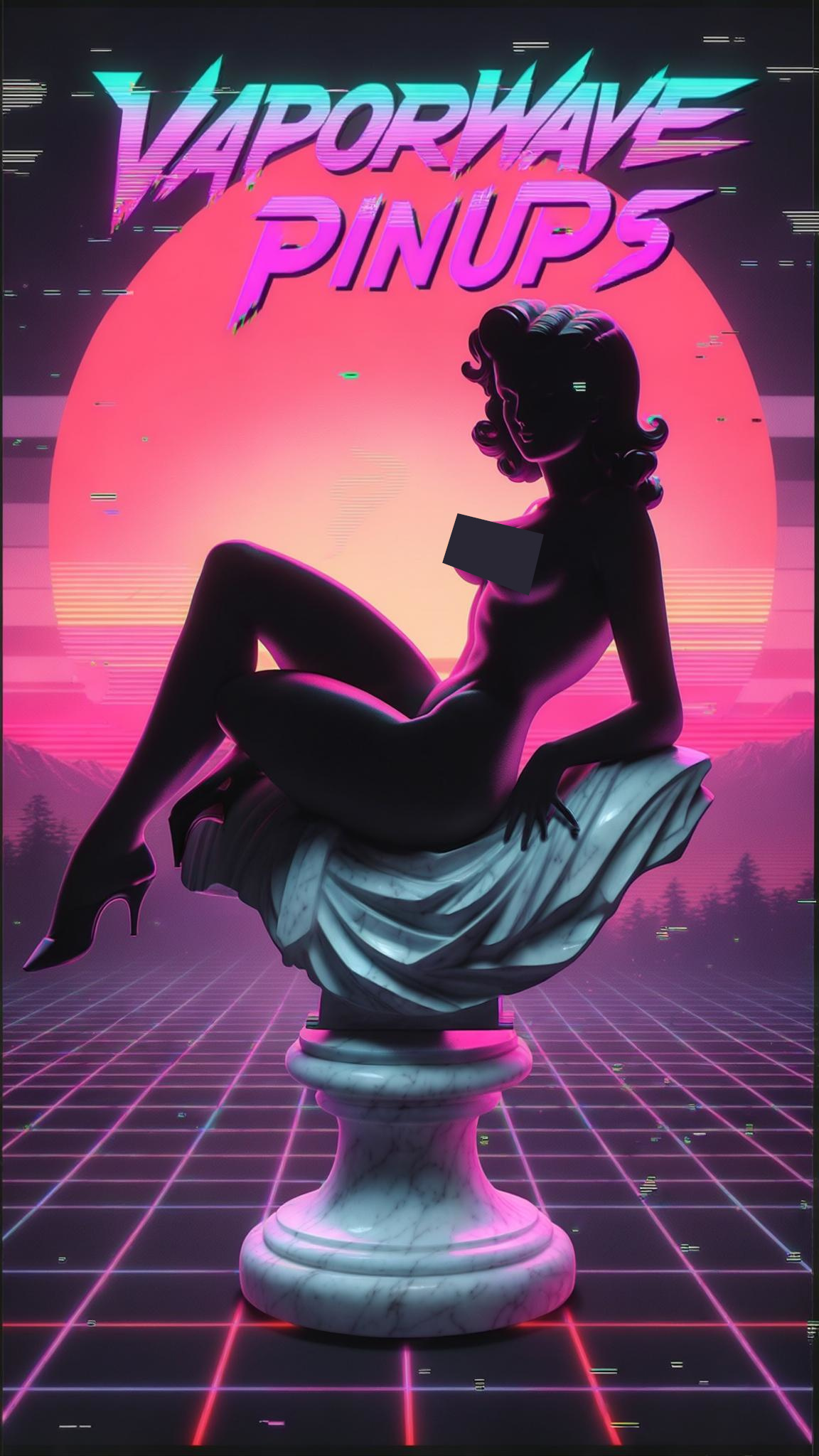 Vaporwave Pinups